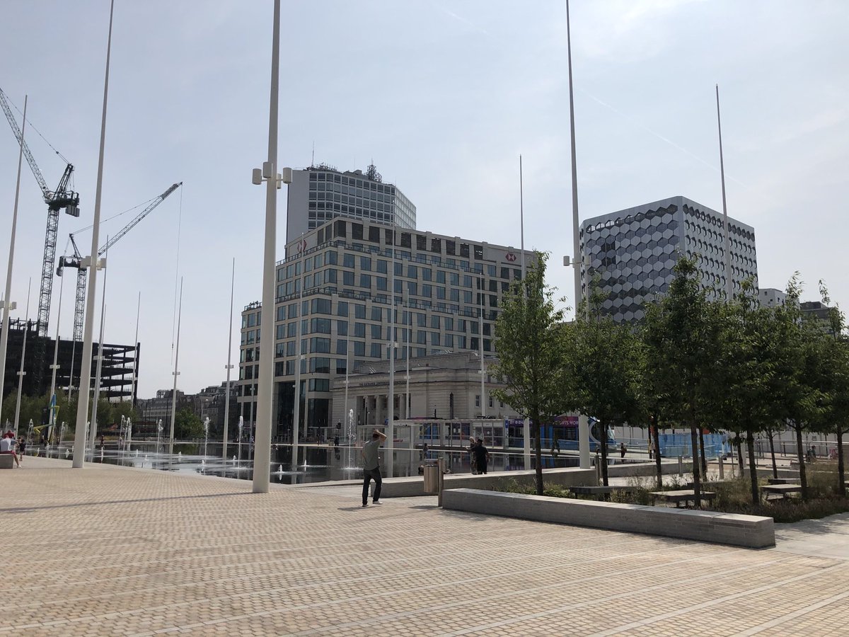 After 16months away (apart from 2 site visits) was so good to be back in the city centre today. Birmingham looking brilliant☀️