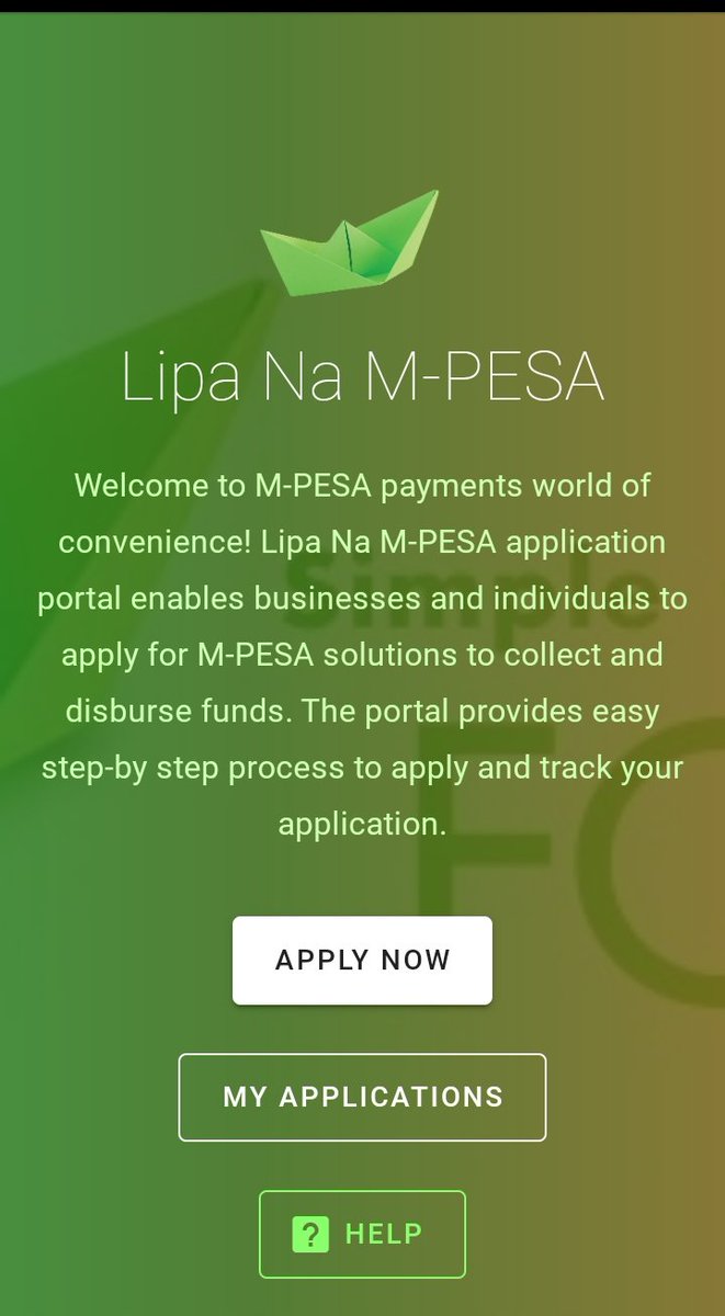 Running my business has become easier with #MPESABusinessTill. I can conveniently track the performance of the business. My clients can also pay for products using the Till Number <a href="/MaxRobbie9/">Max Robbie</a> <a href="/Ogola_8/">OGOLAᅠᅠᅠᅠᅠᅠᅠᅠᅠᅠᅠᅠᅠᅠᅠᅠᅠᅠᅠᅠᅠᅠᅠᅠᅠᅠ</a> <a href="/WaruiJohn2/">KOT OCS👮👮</a> get your own business till at bit.ly/lipanampesapor…
@SafaticomPLC