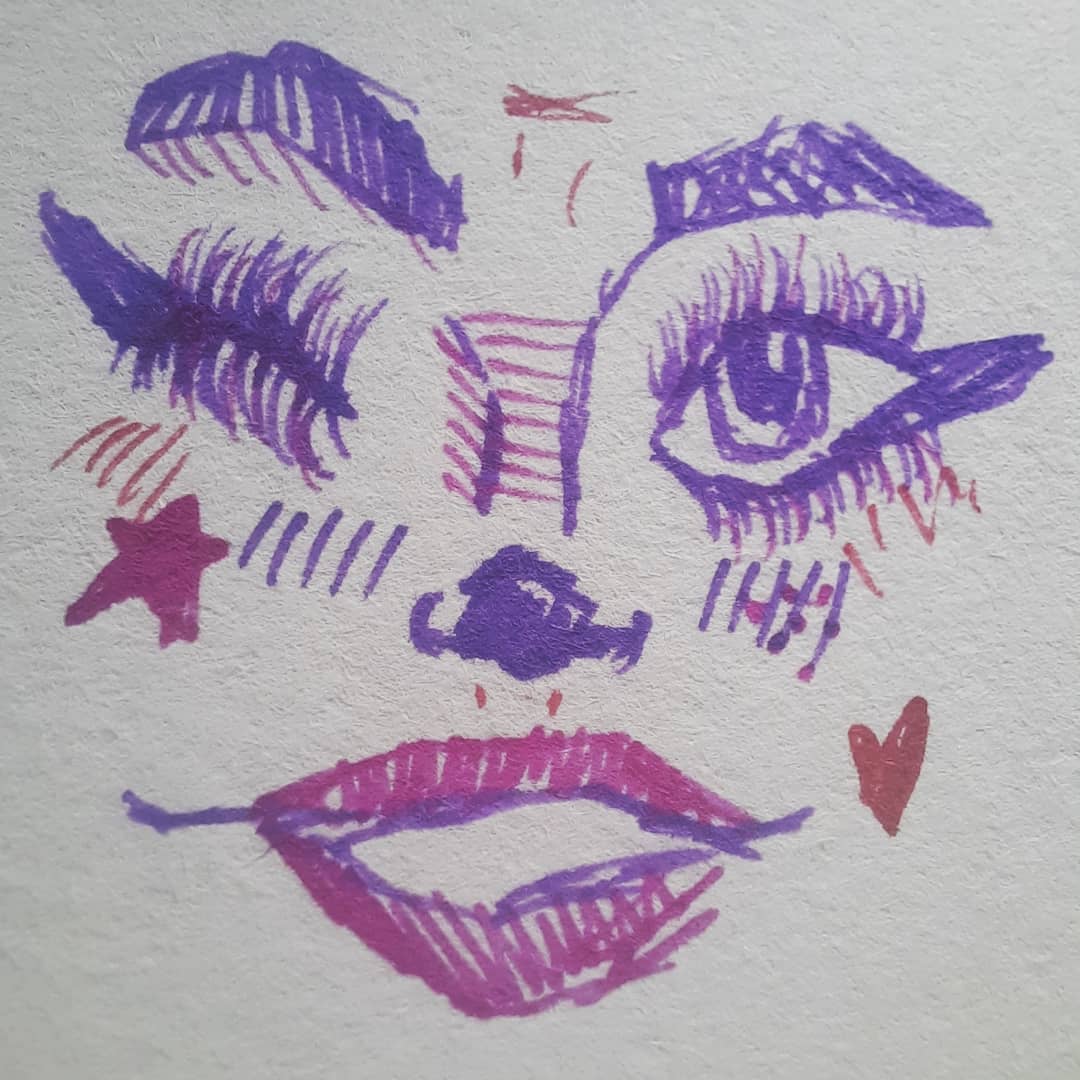 Tommika83's tweet photo. Carams (sigo con bloqueo ayuda) #art #artist #dibujo #BuenosDias #caras #tidas #mecas #FVL! https://t.co/YXUo9uH7vY