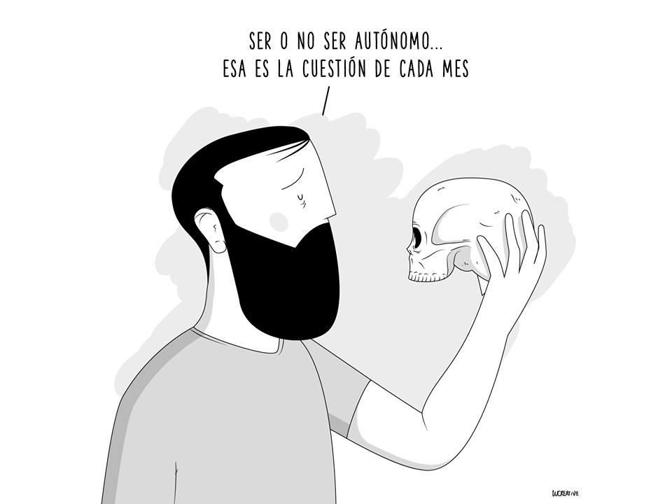 Billin_ES's tweet photo. 😅 ¡Casi siempre es mejor ser que no ser! Un 'Me Gusta' si también tuviste este dilema existencialista en algún momento. ¡Buen finde!

#billin #billinhumor #humor #autonomo #autonomos #seronoser #pyme #trabajador #trabajo #freelance #ilustracion #viñeta https://t.co/5OC1lkRhKT