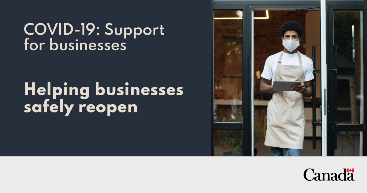 canadabusiness's tweet photo. The #GoC is investing in @post_promise, a national effort to help raise and restore consumer confidence as small businesses begin to return to normal.
Make the #POSTPromise: https://t.co/5quPcEPsFD
@BizCouncilofCan @CFIBNews https://t.co/8jkDzGljNT