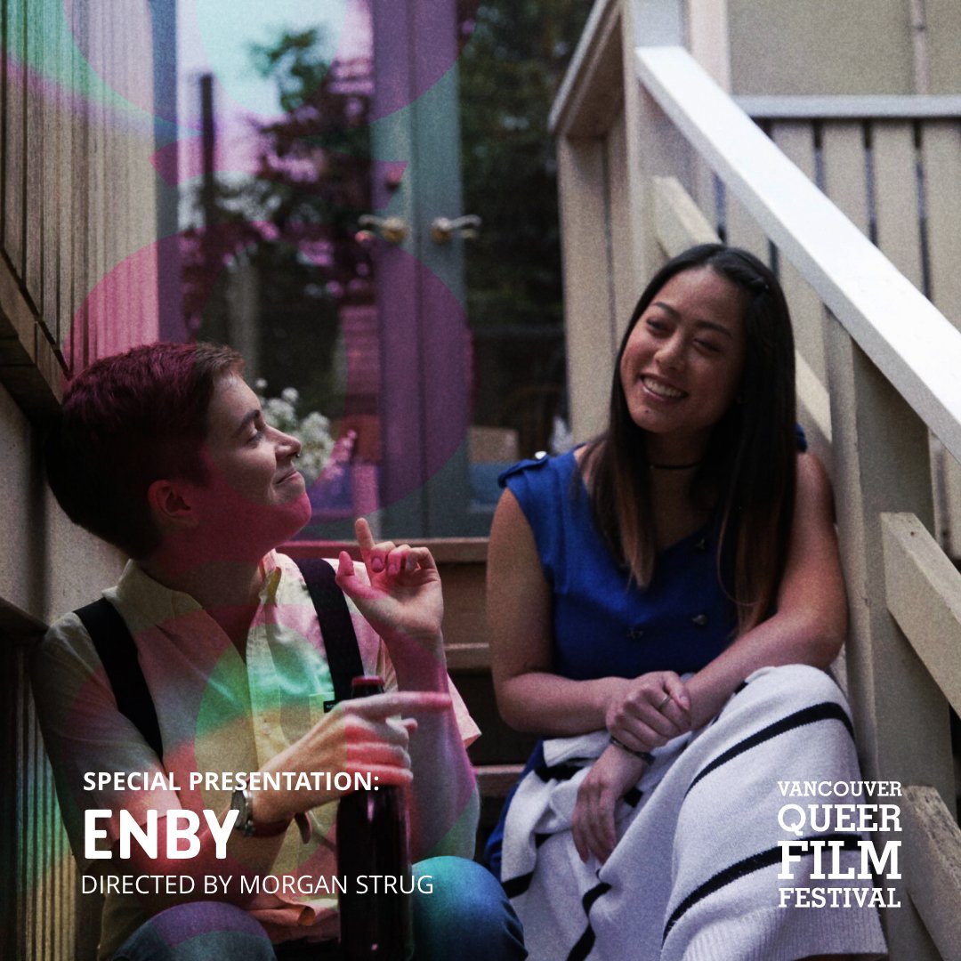 queerfilmfest's tweet photo. ‘Enby’ is a web series following the story of Enby, a 20-something living in East Vancouver who is discovering the language to describe their identity. Catch an exclusive roundtable discussion and Q&A featuring director Morgan Strug during this year’s VQFF. #enbyseries https://t.co/82lYV7HOMi