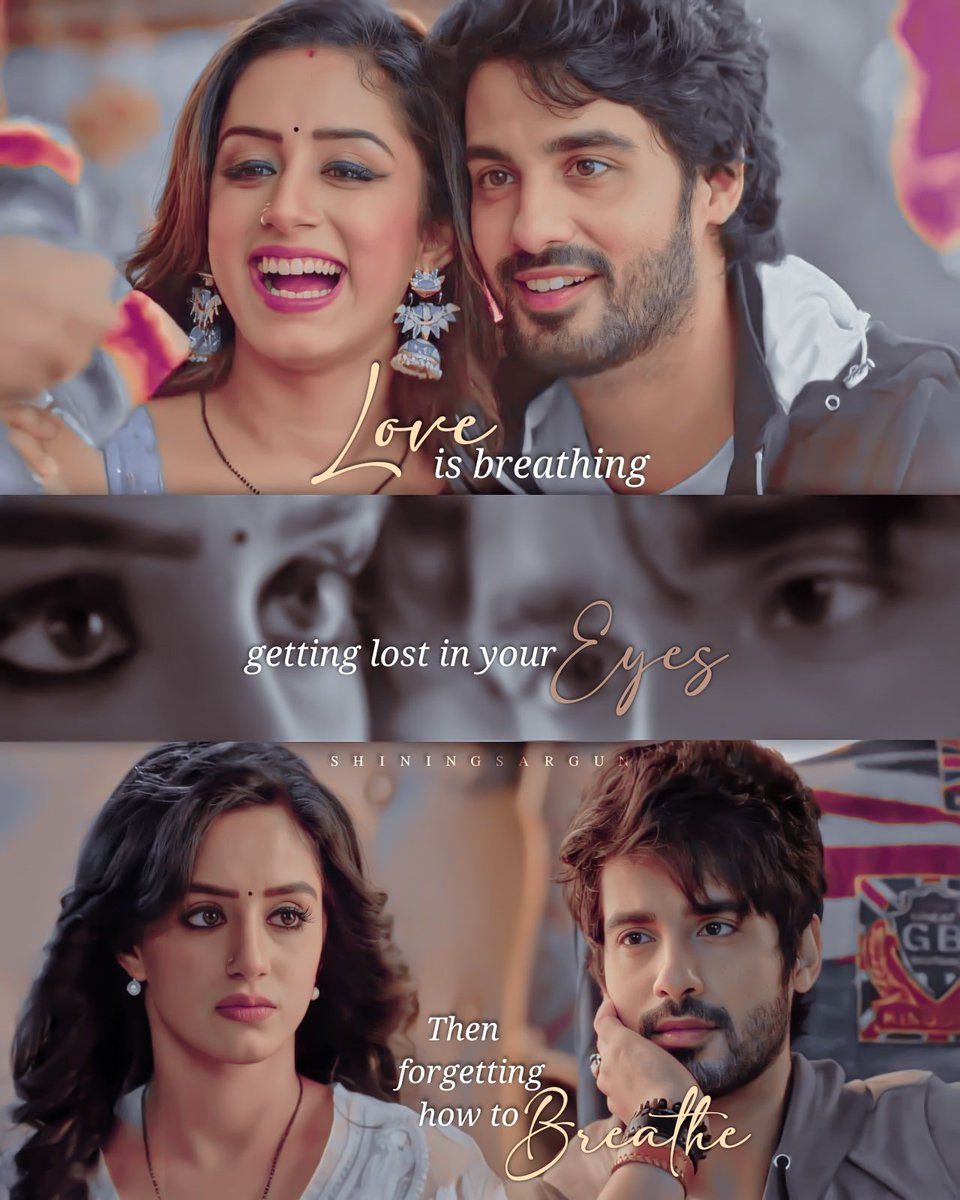 itzyuvrajpillai's tweet image. Love is breathing, getting lost in your eyes Then forgetting how to breathe ๐
#rusha #YehHaiChahatein
