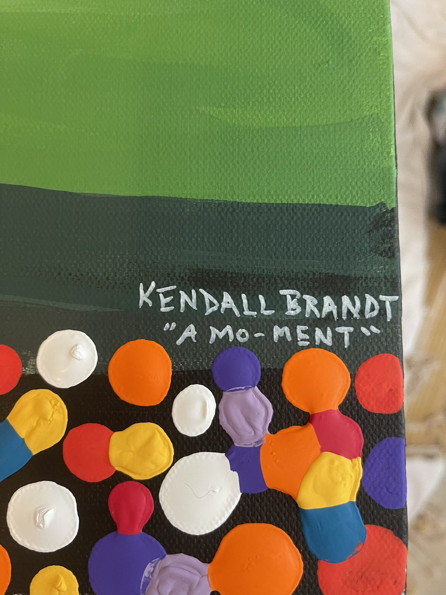 Kerry_Brandt's tweet image. Hey, @JeremyConn1057 !  My daughter @kendall_brandt painted this for the #MoGaba foundation benefit this weekend.  This is special, as we are huge Mo fans and sadly he passed on my birthday.  I’ll never forget Mo.  Thank you for all you continue to do!