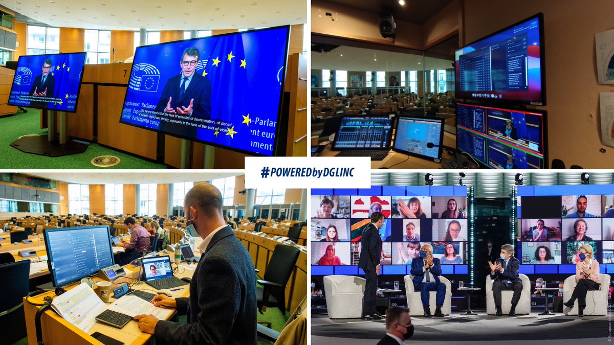 Agnieszka Walter-Drop 🇪🇺🇵🇱🇺🇦 (@awalterdrop) on Twitter photo A staggering 2 250 remote meetings in 2021 with a record 422 meetings & 50 000 remote participants in June <a href="/Europarl_EN/">European Parliament</a>!
Enabling debate & bringing it to citizens despite COVID-19 restrictions.
Amazed & humbled by all LINC staff! Have a well-deserved🌞break!
#PoweredbyDGLINC A staggering 2 250 remote meetings in 2021 with a record 422 meetings & 50 000 remote participants in June <a href="/Europarl_EN/">European Parliament</a>!
Enabling debate & bringing it to citizens despite COVID-19 restrictions.
Amazed & humbled by all LINC staff! Have a well-deserved🌞break!
#PoweredbyDGLINC