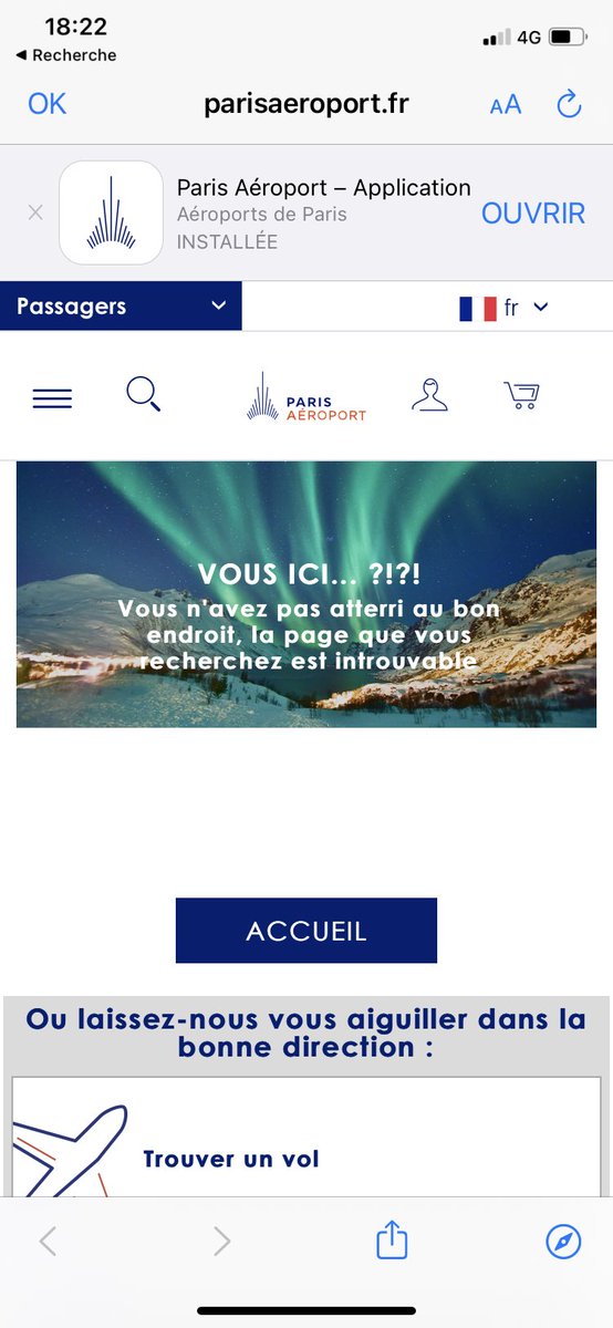 gcgio's tweet photo. @ParisAeroport Votre lien est aussi juste que votre réponse ;-) https://t.co/EDSSr31Kjo