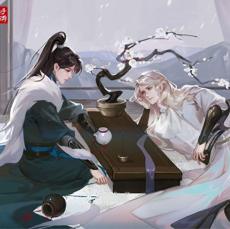 VlovesHexiie's tweet photo. OMG NEW ART FROM HYX GAME 😭

#Hyx #2ha #haoyixing #Immortality https://t.co/duiIe7ViVU