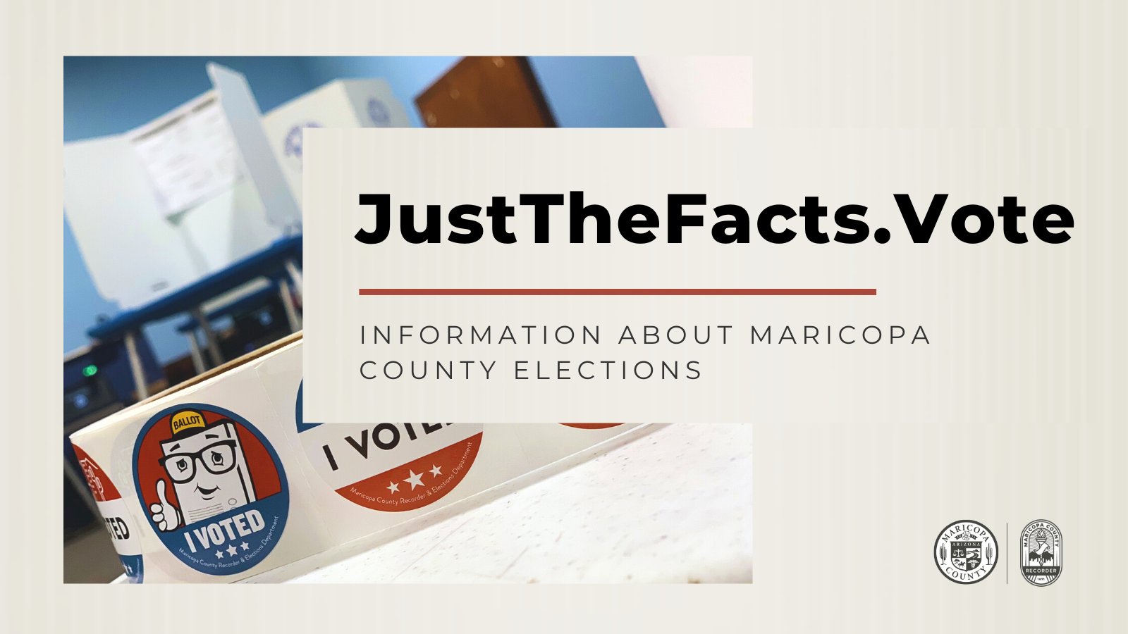 Maricopa County Elections Department on Twitter "Today maricopavote launched https//t.co