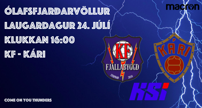 KFthunders's tweet photo. Nú eru það skagamenn sem mæta í heimsókn til Fjallabyggðar! #KFnation https://t.co/M04jeZUt5s