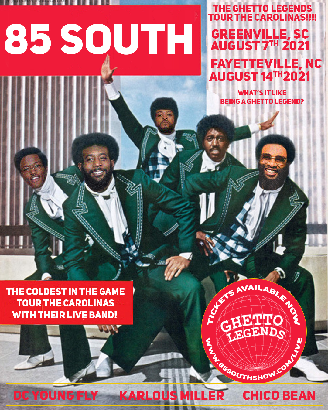 85 South Comedy Show on Twitter "We in Greenville next saturday!!! Get