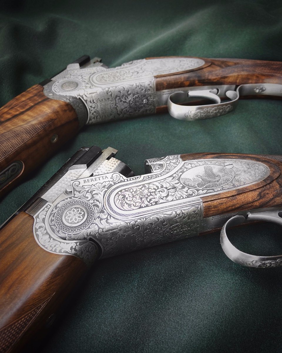 ejcswinton's tweet photo. For this week's #GunFriday, we have the Beretta EELL Classic 12ga 30”. A fantastic pair of game guns just waiting for this year’s season to start.
For more details, call the gunroom on 01494 883227 or email gunroom@ejchurchill.com https://t.co/1FXB6iGwHA