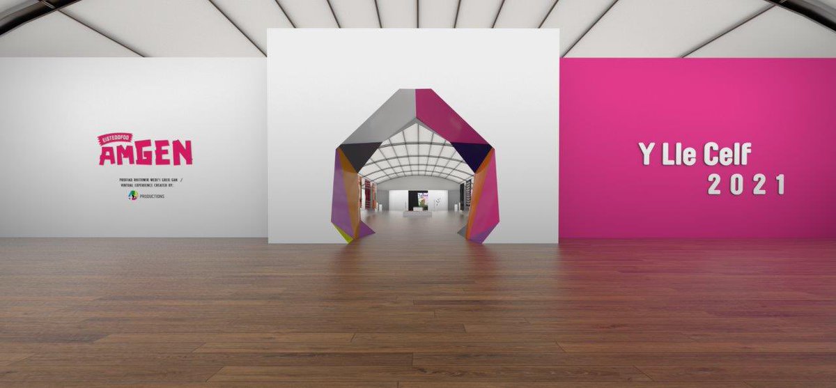 Y Lle Celf 2 (@yllecelf_eng) on Twitter photo So pleased to share the first glimpse of this year’s #steddfodAmGen Lle Celf exhibition - and it’s fab! Check out the story here 👉 eisteddfod.wales/step-virtual-w… and come and have a proper look soon! Thanks to <a href="/4piproductions/">4piproductions</a> for all their work So pleased to share the first glimpse of this year’s #steddfodAmGen Lle Celf exhibition - and it’s fab! Check out the story here 👉 eisteddfod.wales/step-virtual-w… and come and have a proper look soon! Thanks to <a href="/4piproductions/">4piproductions</a> for all their work