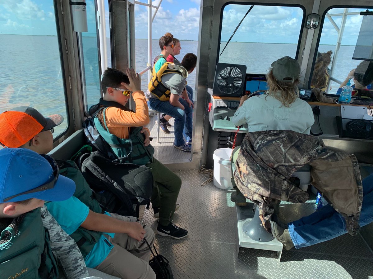Louisiana Sea Grant (@laseagrant) on Twitter photo Mark Shirley, #LaSeaGrant and <a href="/LSUAgCenter/">LSU AgCenter</a> Marine Agent, and Karen Westphal, a Coastal Scientist for <a href="/AudubonLA/">Audubon Louisiana</a>, lead a group of Vermilion 4-H students to Chenier Au Tigre along the South Louisiana coast. Mark Shirley, #LaSeaGrant and <a href="/LSUAgCenter/">LSU AgCenter</a> Marine Agent, and Karen Westphal, a Coastal Scientist for <a href="/AudubonLA/">Audubon Louisiana</a>, lead a group of Vermilion 4-H students to Chenier Au Tigre along the South Louisiana coast.