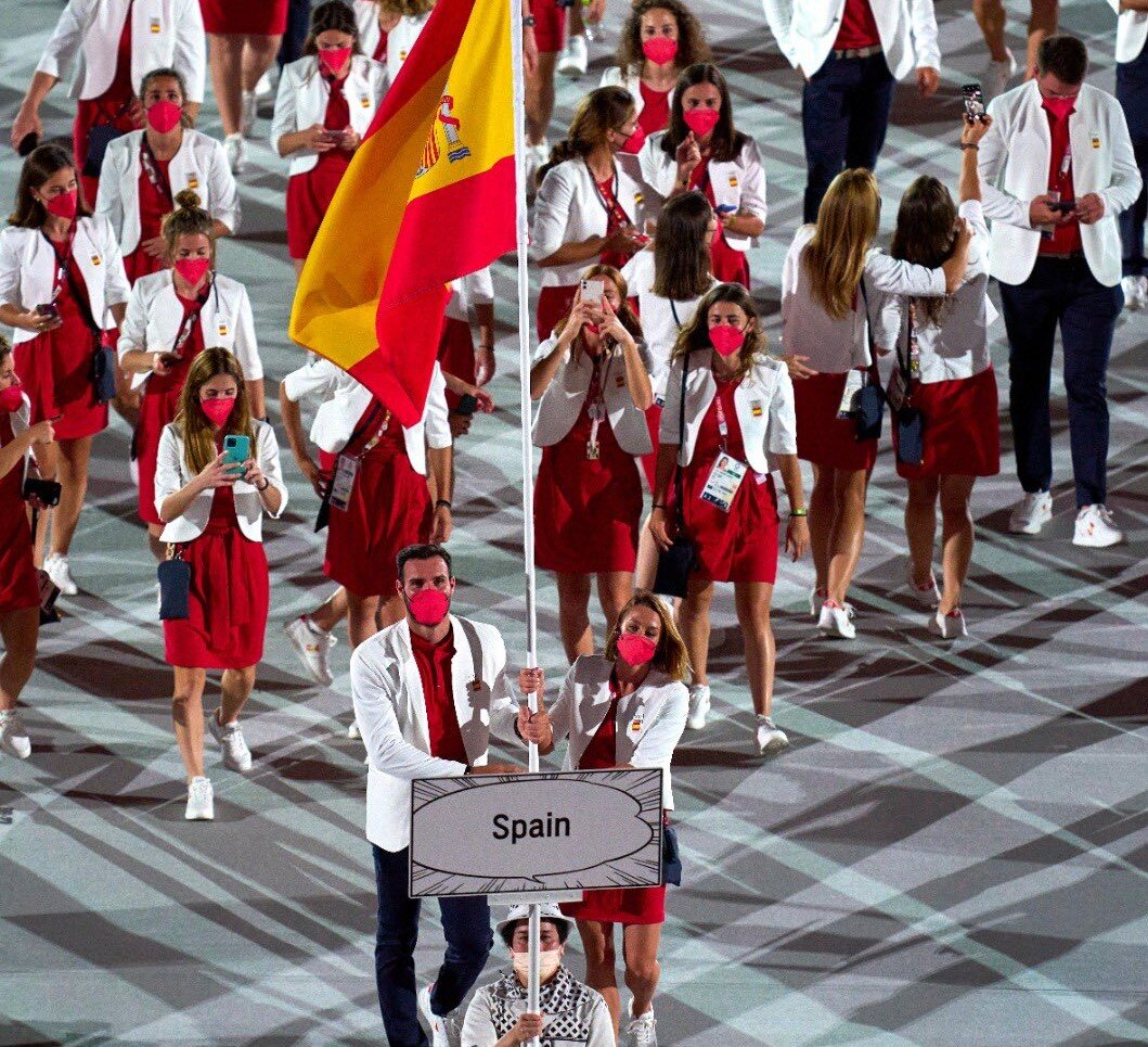 Una imagen en ensueño: ABANDERADOS 🇪🇸

🥇🥇🥈🥉 Saúl Craviotto y Mireia Belmonte 🥇🥈🥈🥉

📷 <a href="/COE_es/">Comité Olímpico Español</a> 

➡️ ucamdeportes.com/noticias/mirei…