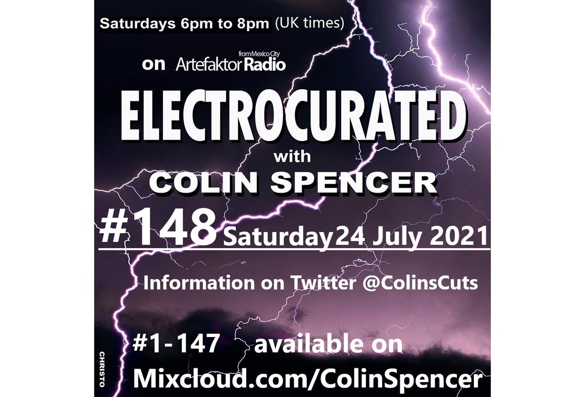 ColinsCuts's tweet image. #EXCLUSIVE

#Клет=#Klet
&apos;Спутњик Sputnik&apos;

gets its #worldwide #radio firstplay on
#ELECTROCURATED programme #148

🔊@ArtefaktorRadio.com🎧
Saturday 24 July 2021
6-8pm (#UK times)

#DiscoverAndRemember @aestheticKLET 

Catch-up #144
▶️mixcloud.com/ColinSpencer/e…

#ElectronicMusic