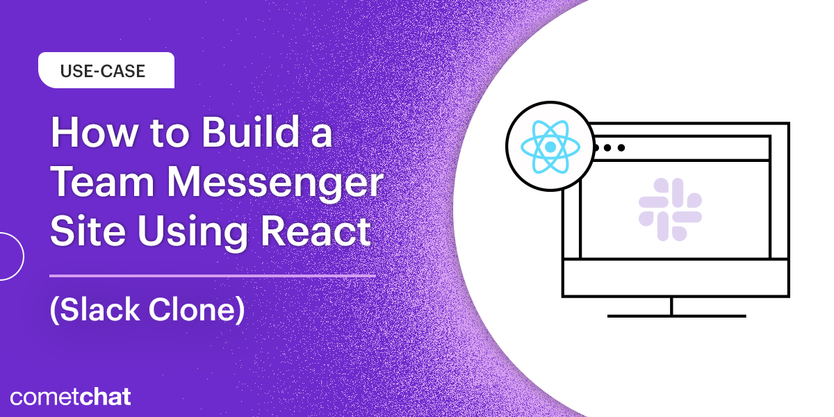 CometChat's tweet image. This tutorial will give you a complete overlook of how to build a high-performing team messaging site (Slack Clone) with React  👉 l.linklyhq.com/l/YHCk.

#CometChat #ChatAPI #ChatSDK #MessagingSolution #ChatSolution #React #ReactJS #WebDevelopment #Slack