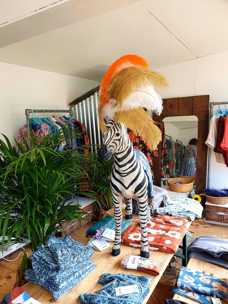 Loving the Zebra .. brand spotting at RHS Tatton flower show.