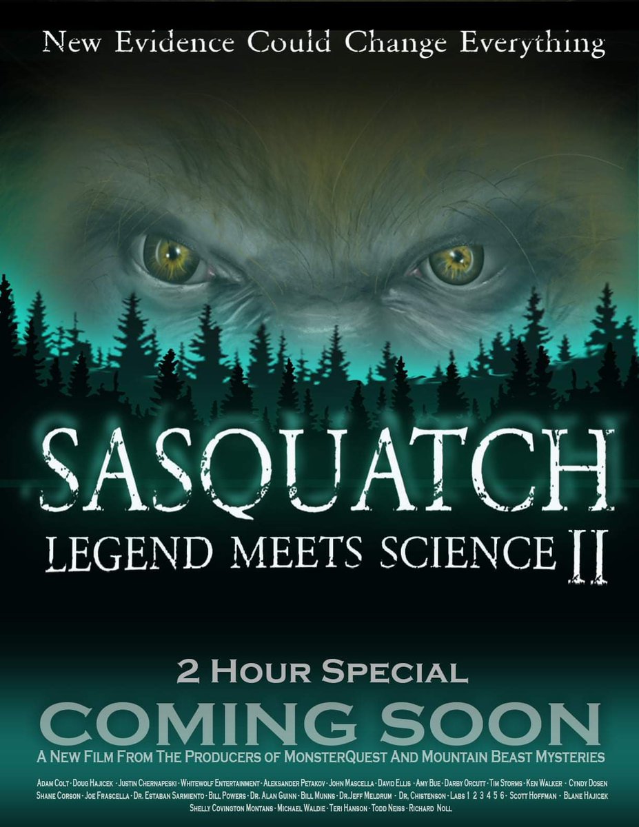 WABigfoot's tweet photo. Good to see some movement on Legend Meets Science II by MonsterQuest producer Doug Hajicek https://t.co/8A2E7fE5Sn