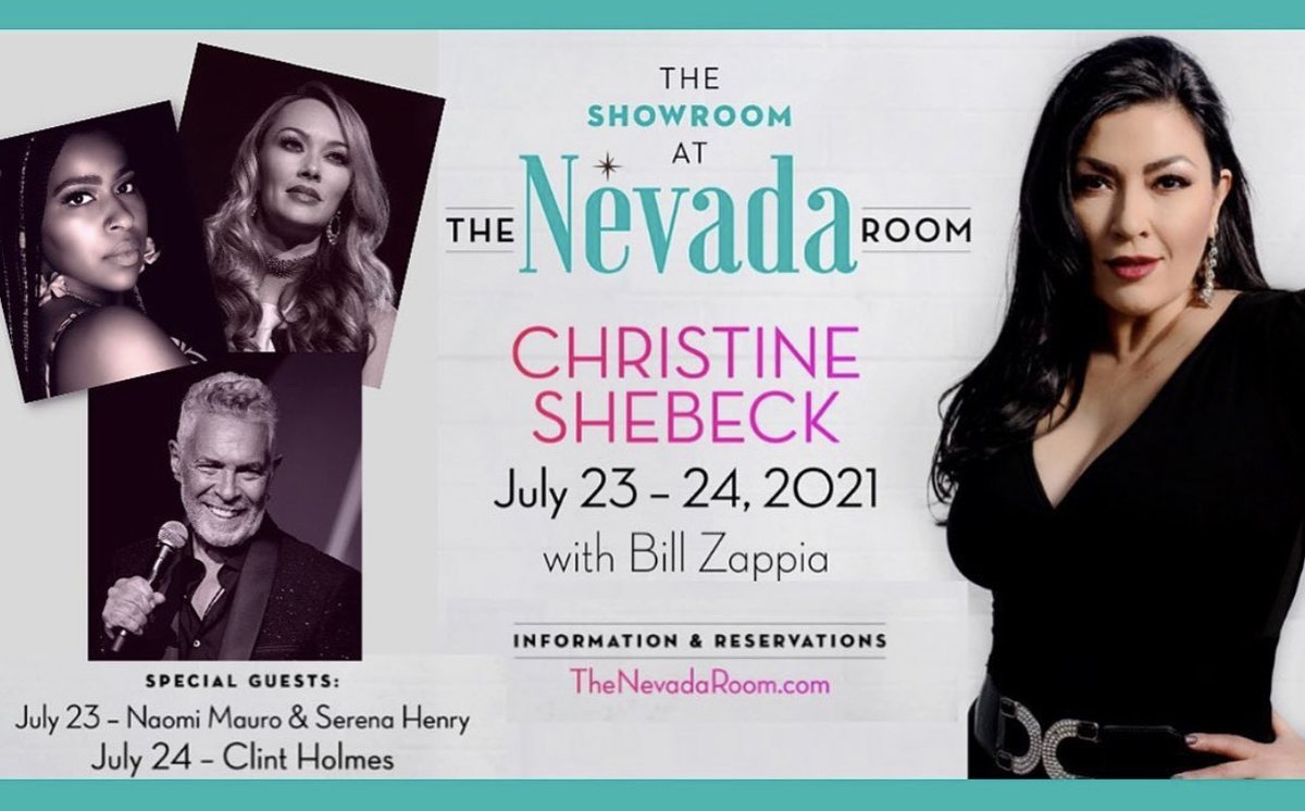 johnnykats's tweet photo. #CoolHangAlert @TheNevadaRoom Showroom opens tonight, opposite the Piano Bar Bistro @953EastSahara Commercial Center property. #ChristineShebeck w/ #BillZappia & guests #NaomiMauro #SerenaHenry tonight, #ClintHolmes tomorrow. Doors 6 p.m., 7 p.m., show at 8. #RJNow @reviewjournal https://t.co/j80m2AYPZN