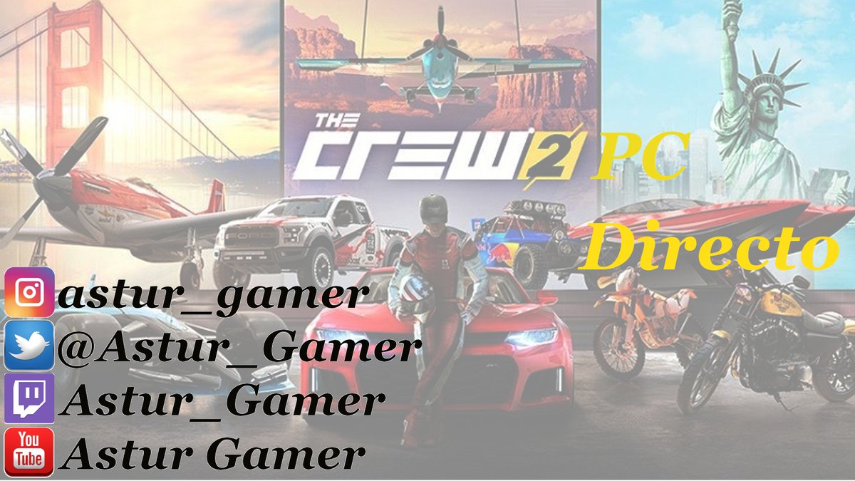 Astur_Gamer's tweet photo. Hoy retomamos los directos con la summit de The Crew 2 en Twitch que podéis ver pulsando en este enlace https://t.co/HN5jogGmLy Muchas gracias por vuestro apoyo!! https://t.co/FAGTwKbhLK