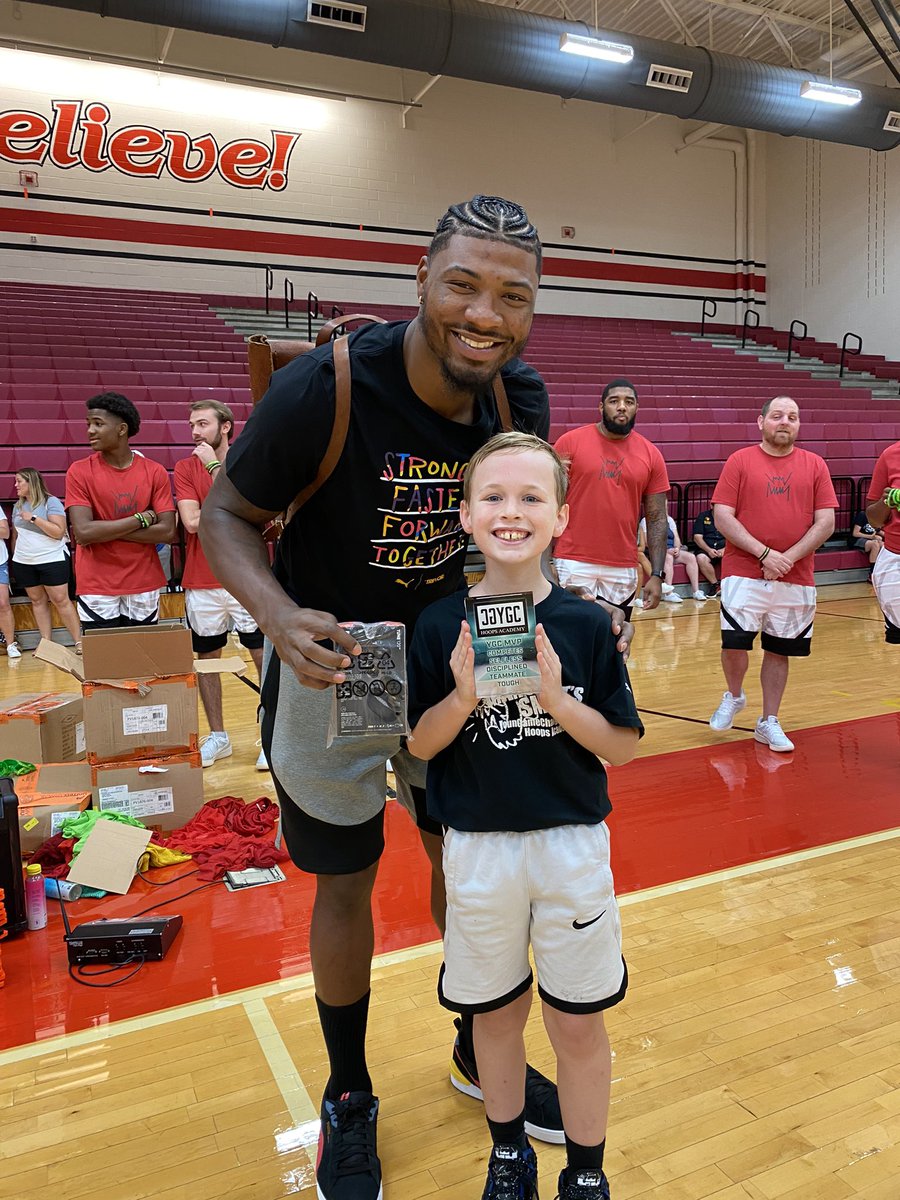 YGCHoops's tweet photo. Congrats to our morning YGC MVP Mason Kerr (5th) for taking home the YounGameChanger MVP Trophy … https://t.co/YILlITLgBK