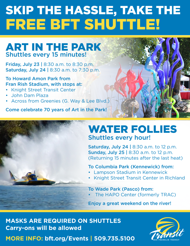 Have you checked this out? FREE shuttle for two events this weekend.  Beat the traffic! conta.cc/2UCsM03