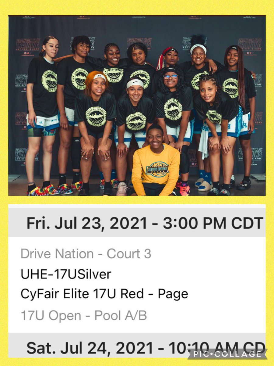 Come watch us work!@Drive Nation @CoachOHatcher @CoachG08321061 @UrbanEliteGirls #AAUGirlsBasketball #thelastride