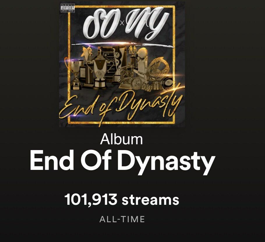 brassiskingtru's tweet photo. 100K 💯💯💯💯
PRICES JUST WENT UP!
THIS SHORT TERM GOAL HAS BEEN MET!GETTING MY PLAQUE FOR THIS SOON✔📀💽.
The tour continues! NEW MUSIC IS CONFIRMED! The message is sent! S.OxN.Y DID THAT😎😎😎
#EndOfDynasty #SOxNY #8AMExposure
C/O End Of Dynasty:
https://t.co/C69VCDUmhf https://t.co/yCOgC8cSSa
