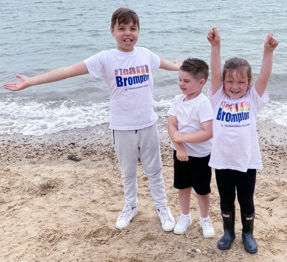 BromptonSupport's tweet photo. Elliott and Daisy are two amazing #BromptonBabies. Elliott is celebrating 11 years since his heart surgery and Daisy has been under the care of @RBandH since birth when she was diagnosed with #Kawasaki syndrome.They walked 20 MILES and raised £600! Thank you! ❤😊💙 #TeamBrompton https://t.co/jiWNjB5oqi