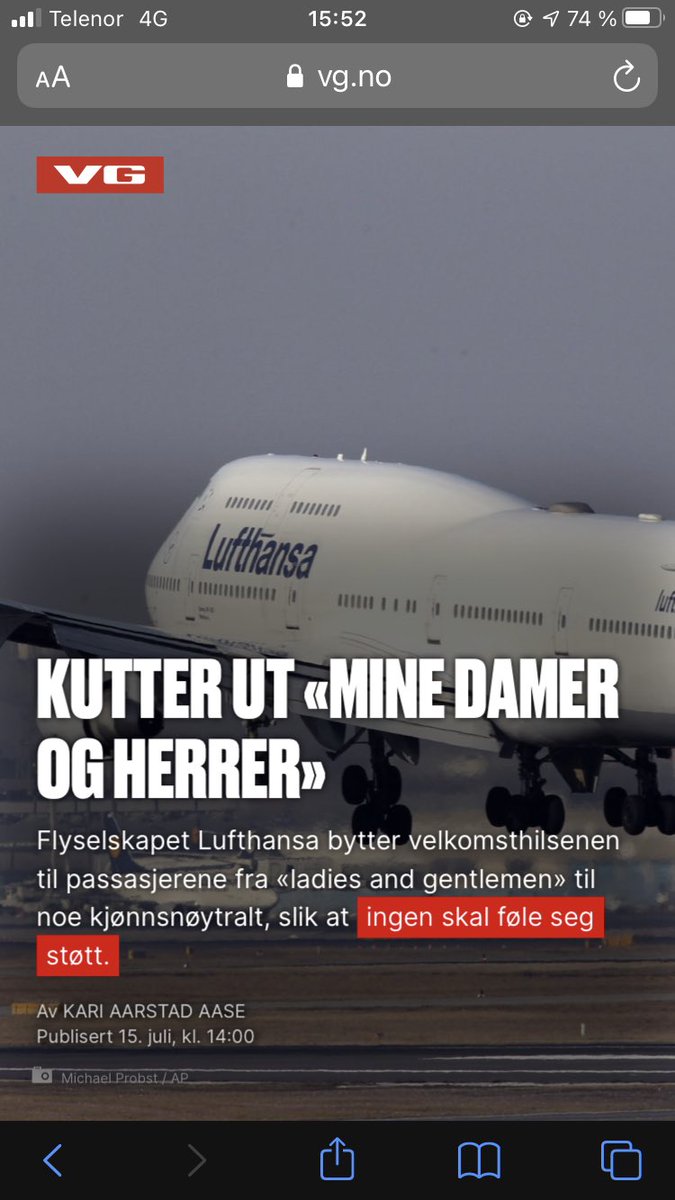 Har DU husket og følt deg krenket i dag????