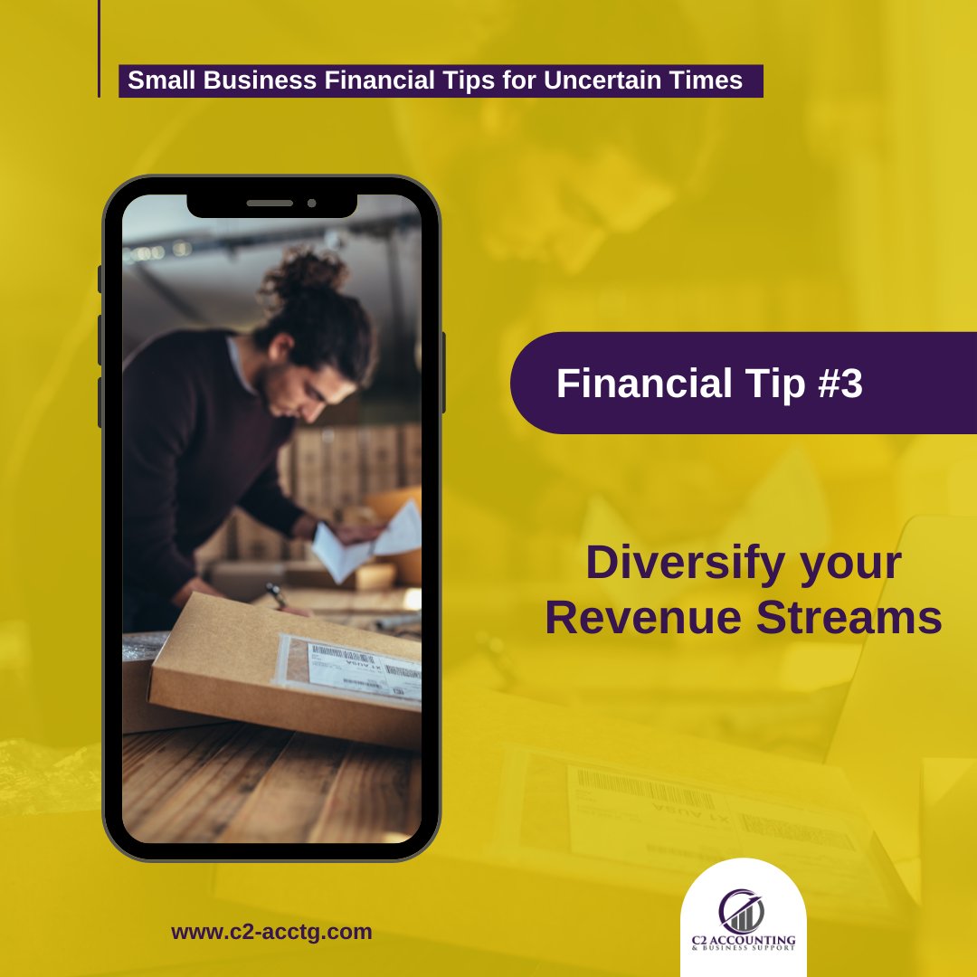 If your business is taking a financial hit because all of your customers are similar, you should think about how you can diversify.

How can you create recurring revenue streams to reduce your reliance on any one stream?

#accountinglife
#accountingfirm
#financialaccounting