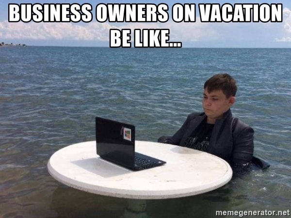 Poor guy. No one told him about Profit First. With the proper business (and profit) strategy in place, this will NOT be you this summer. 

#FridayFunny #BusinessOwner #ProfitFirst #ProfitFirstProfessionals #Vacation #Getaway #Summer #Accountant #Bookkeeper #AccountingFirm #PFP