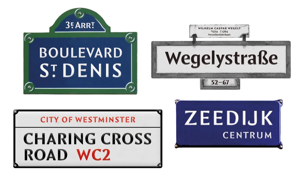 martinmajoor's tweet photo. A dream come true: 4 major European cities have adopted Comma Base for their street name signs! ๐ Can you guess which cities?
All other cities: you can license Comma Base at the webshop of ilovetypography https://t.co/LVLzlan1QG
#commabase #martinmajoor #streetnamesigns https://t.co/ZZIKBuKFKr