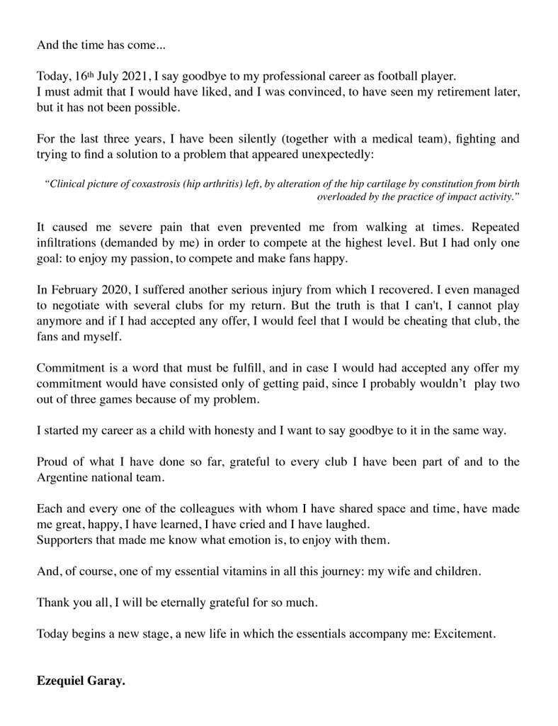 Ezequiel Garay (@garay_24) on Twitter photo 