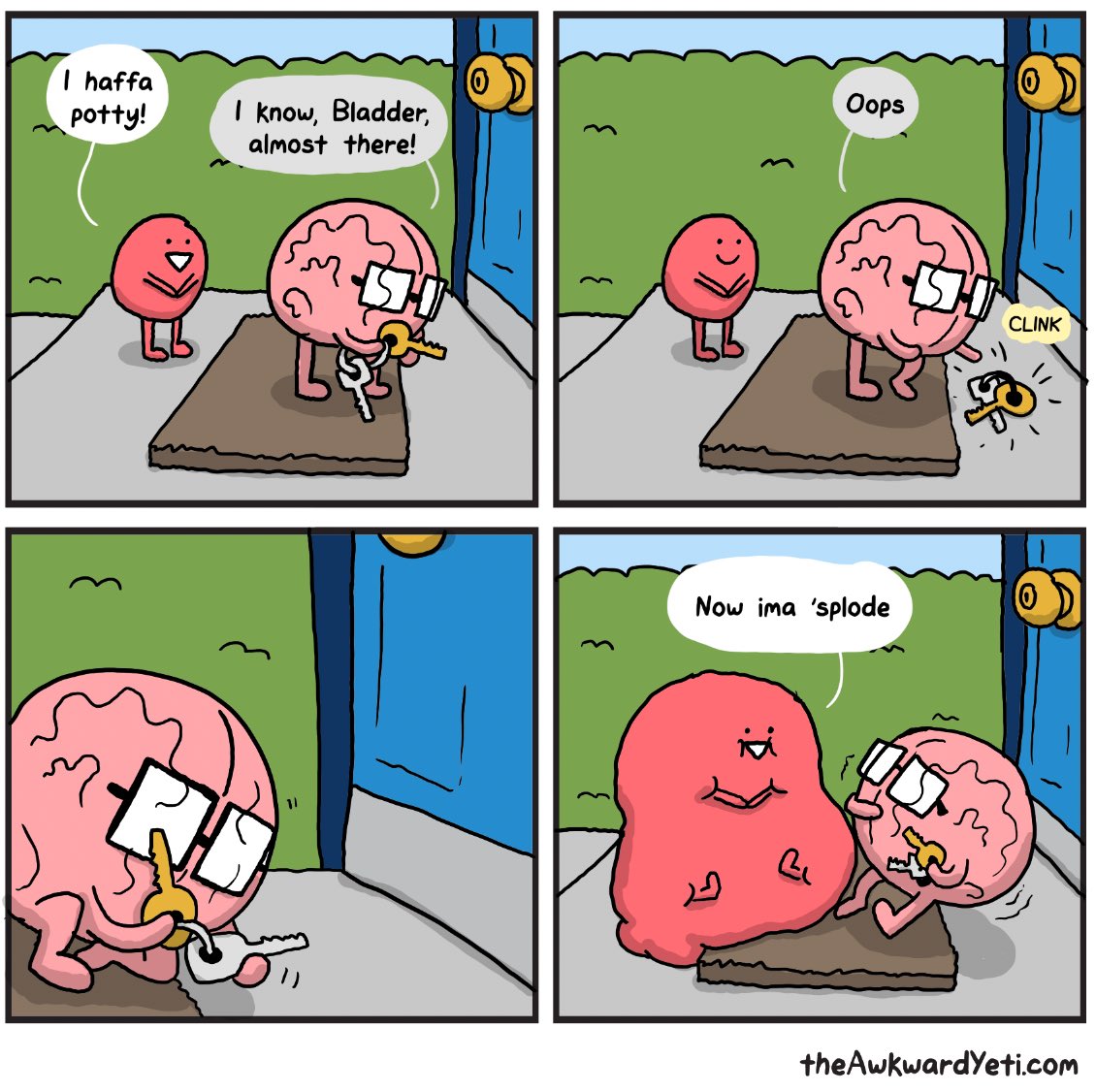 Based on a true story.

Support my work so I can afford to do my laundry at patreon.com/theawkwardyeti