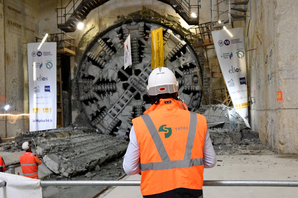 Groupesetec's tweet image. 🚧 Le @Groupesetec, au sein des groupements #Elios et #Séléné, participe aux travaux de prolongement de la #Ligne14Sud, jusqu’à l’aéroport Orly.
#setec #metro #chantier #GrandParisExpress

setec.fr/actualites/pro…