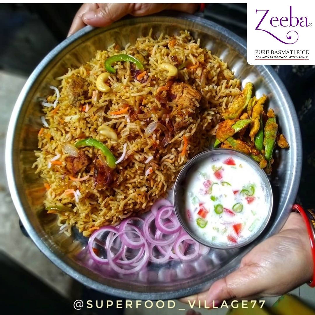 ZeebaBasmati's tweet photo. Food shared is happiness multiplied..! 😋😋
Thanks, @superfood_village77 for sharing this sumptuous rice platter with us.
---
#Repost
#Zeeba #ZeebaBasmatiRice #BasmatiRice #food #foodie #friday #weekend #FridayNight #Basmati #BestBasmati #RiceBrand #BasmatiPrice #IndianBasmati https://t.co/0wim13fay4