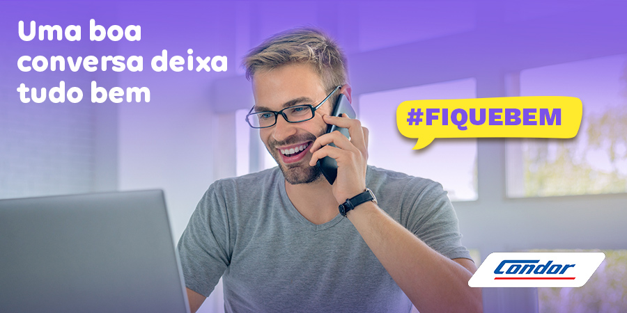 RedeCondor's tweet photo. Conversar nos faz compartilhar as nossas felicidades e necessidades, entender que não estamos sozinhos e saber que somos importantes para alguém. Uma boa conversa tem o poder de nos trazer calma e esperança. #FiqueBem 😃 💬 #RedeCondor https://t.co/VRFyfpPu3q