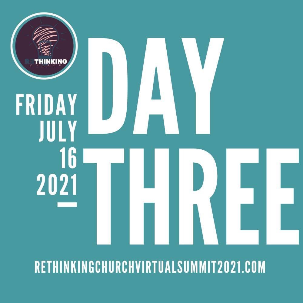 drgabbycwilkes's tweet photo. Day Three. Today we close the #RethinkingChurch summit. Join us! Dr. @ImtheFirewithin kicked us off w/a coffee chat, Dr. @OneNabi is today’s keynote & I’ll deliver my 3rd lecture on #socialimpact at 10am. Pray w/us as we prioritize #ministrythatimpacts w/Rev. @LaKeshaWomack! https://t.co/K0N0JIGzVv