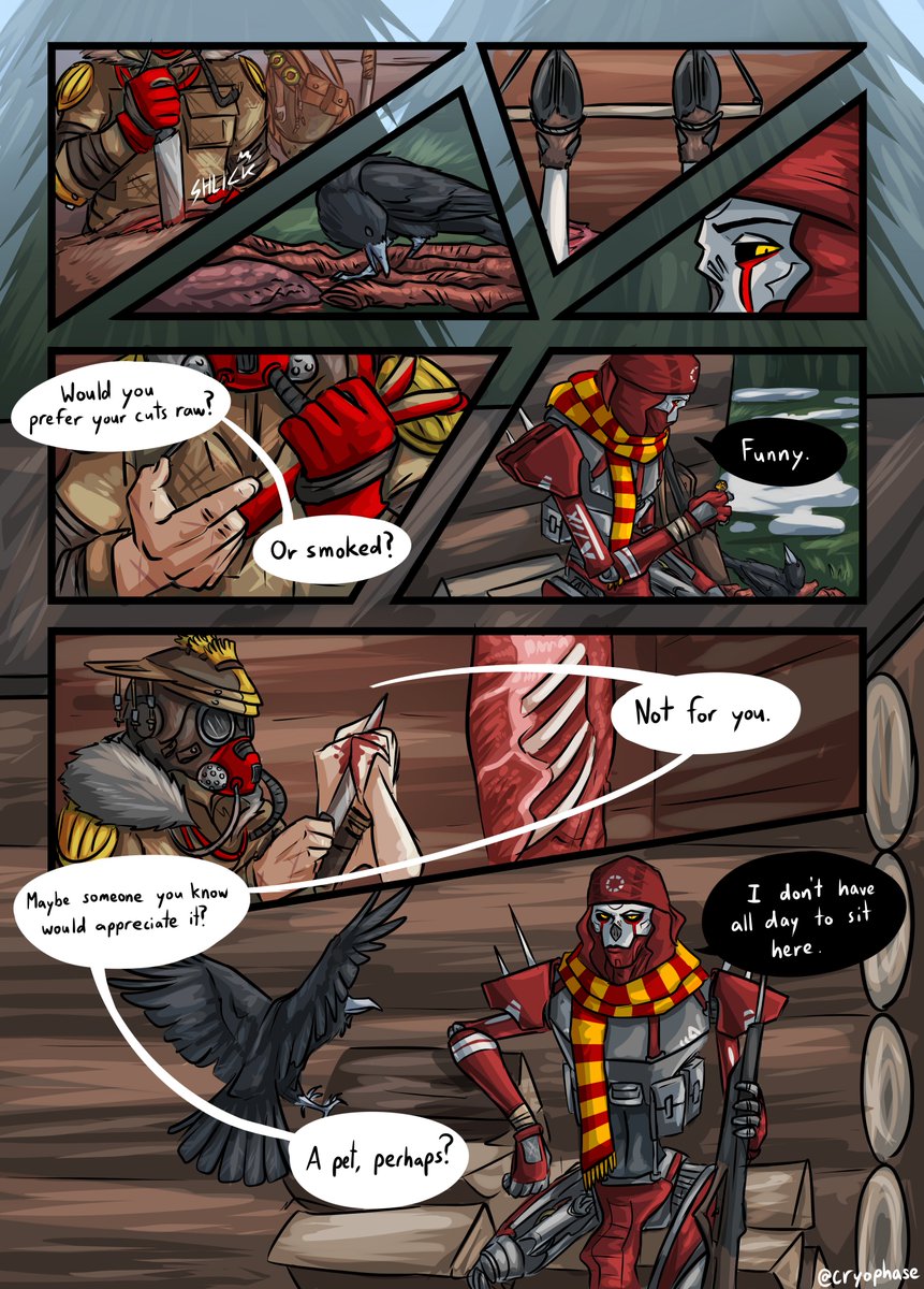 Day 16: Hunt

Is there anything after?

cw: animal death, gore
[1/2]
#31DaysOfApex #ApexLegends #ApexLegendsFanart 