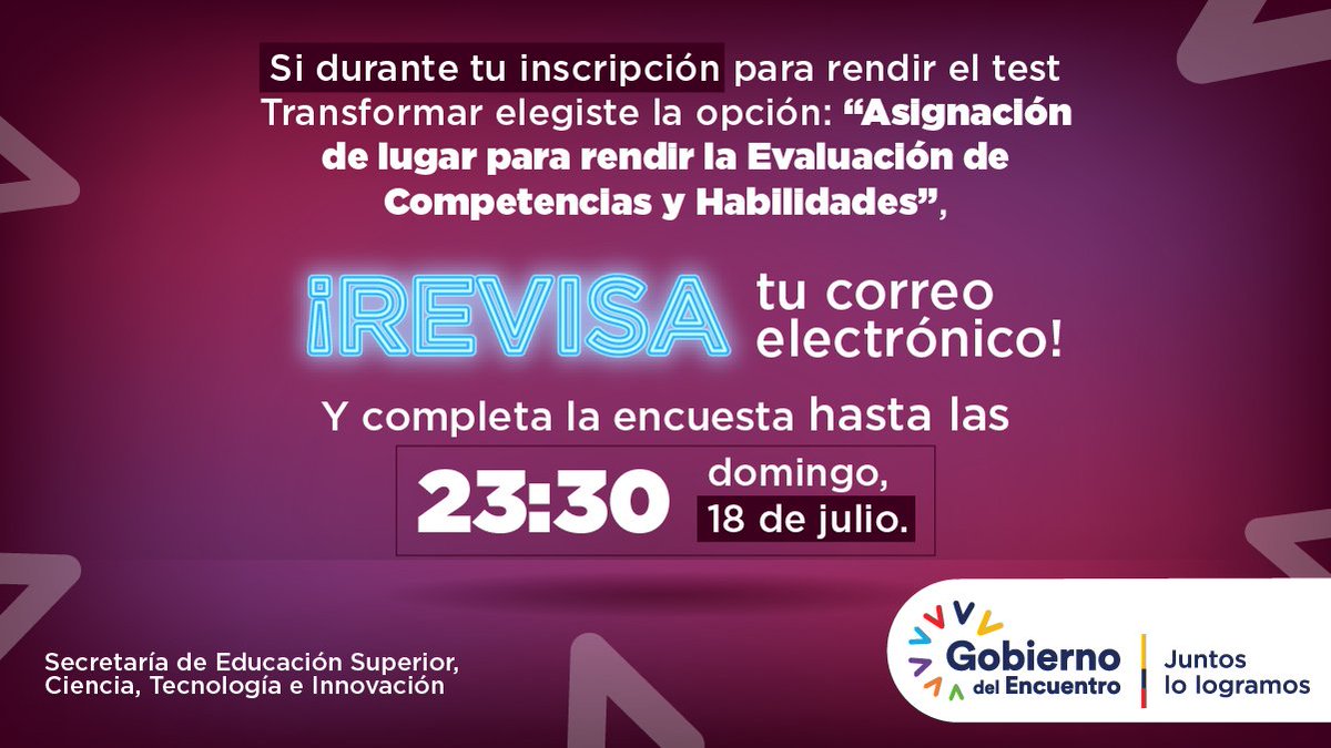 Viceministerio de Educación Superior tweet media