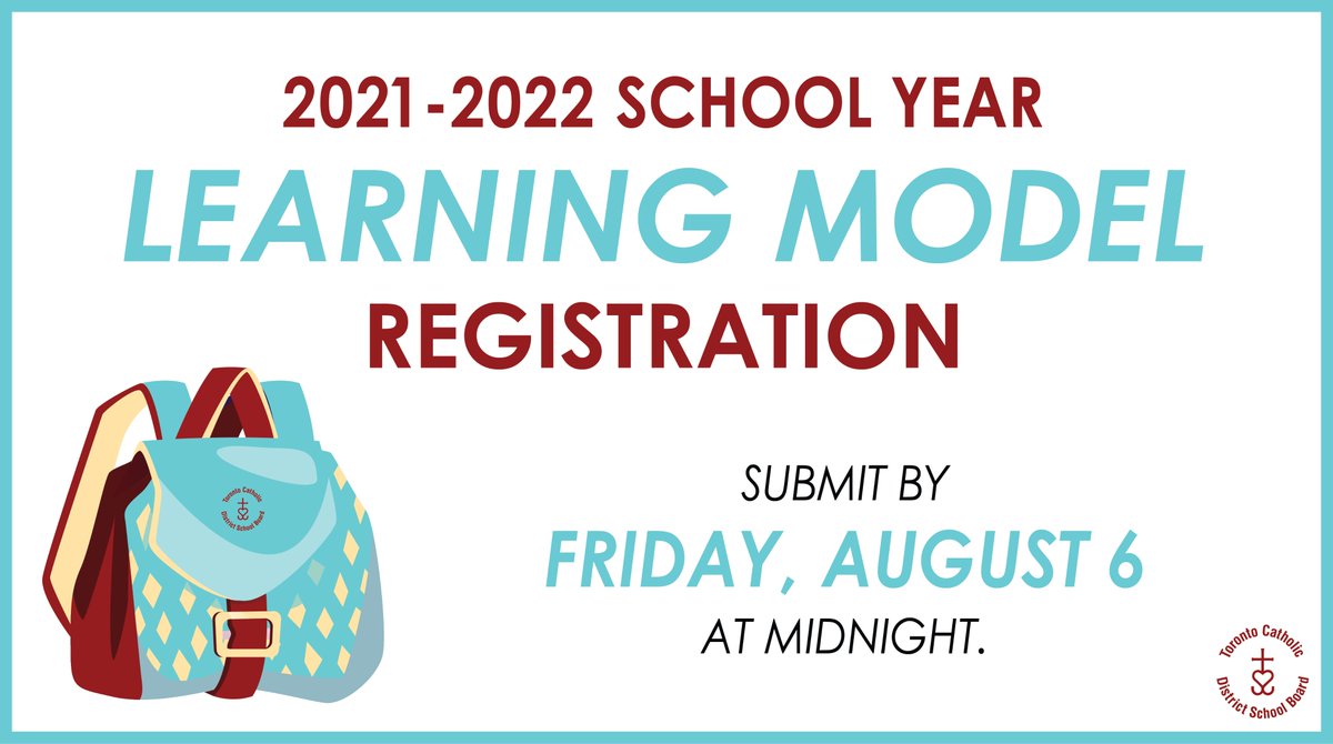 Parents/Guardians are invited to select a learning model for their child(ren) for the 2021-22 School Year. More info ⤵️ bit.ly/3z8lVKb