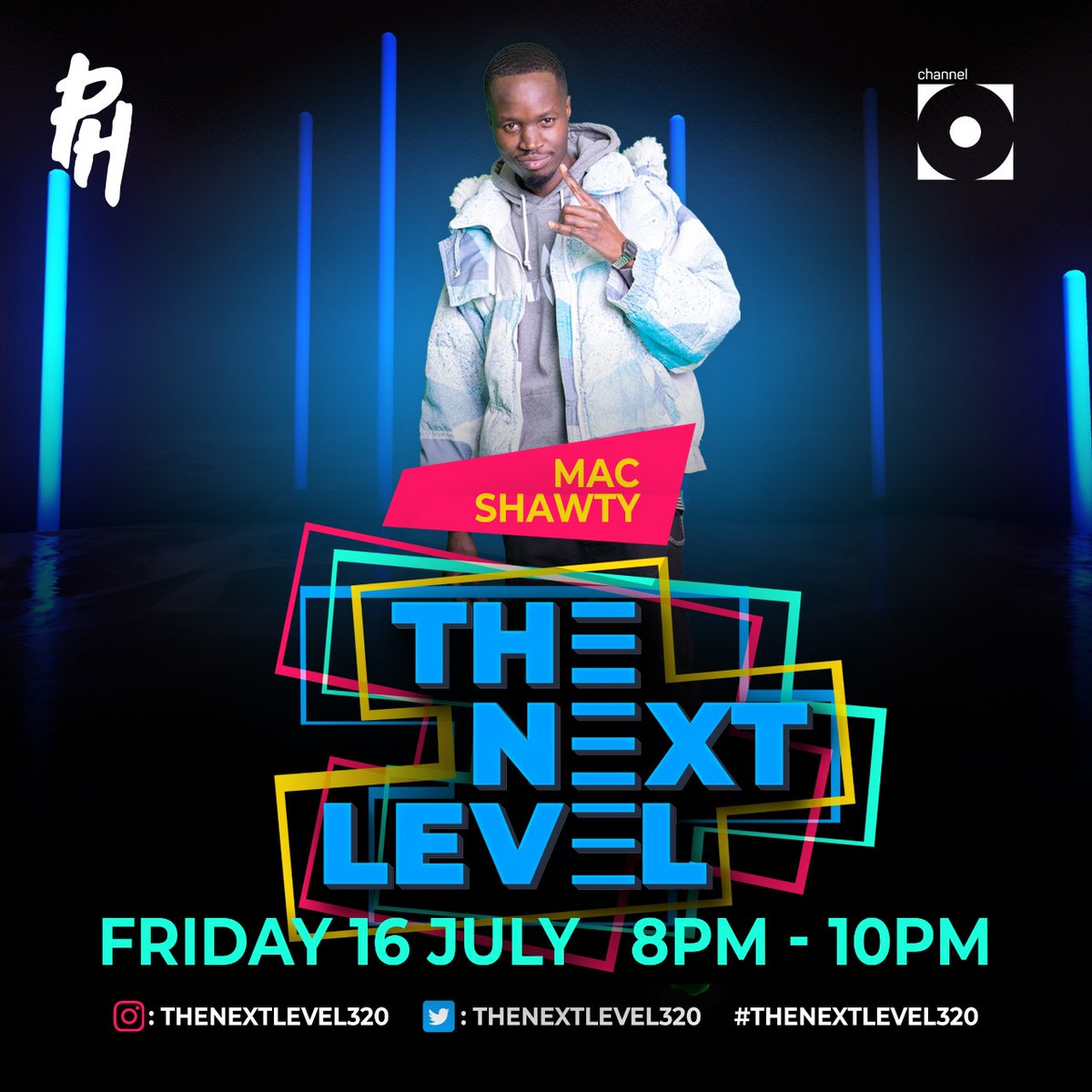 Ready for @mac_shawtydj on #TheNextLevel320! Tune in at 20:00.