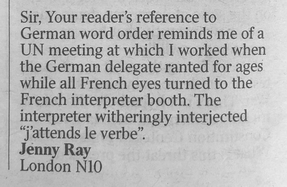 Letter to The Times 👇