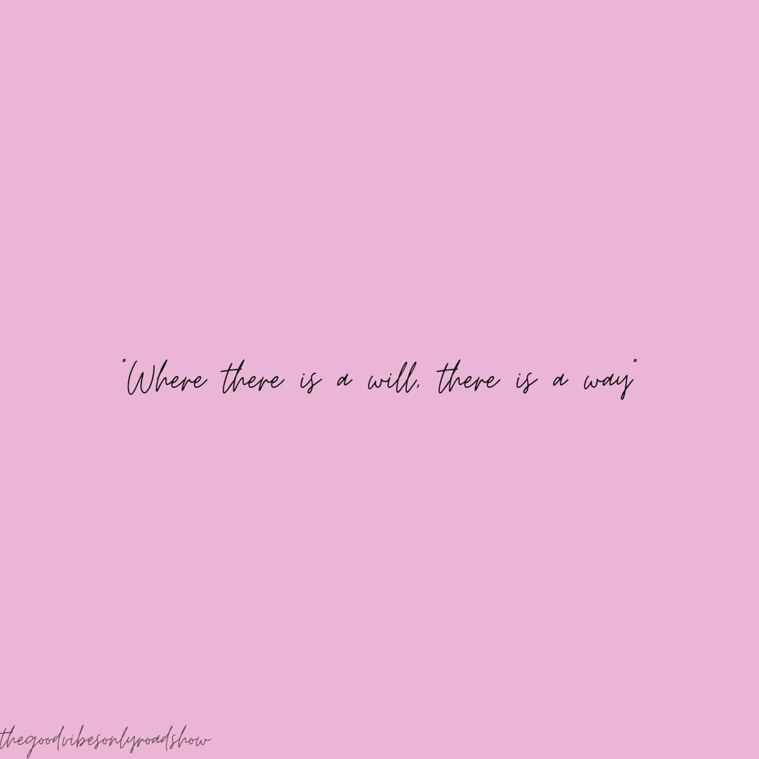 🌸🌸🌸Good Vibes Only🌸🌸🌸

"Where there is a will, there is a way"
.
.
.
.
.
#thegoodvibesonlyroadshow #goodvibesonly #vibes #author #wednesday #life #livelife #loveyourself #peace #love #happiness #quotes