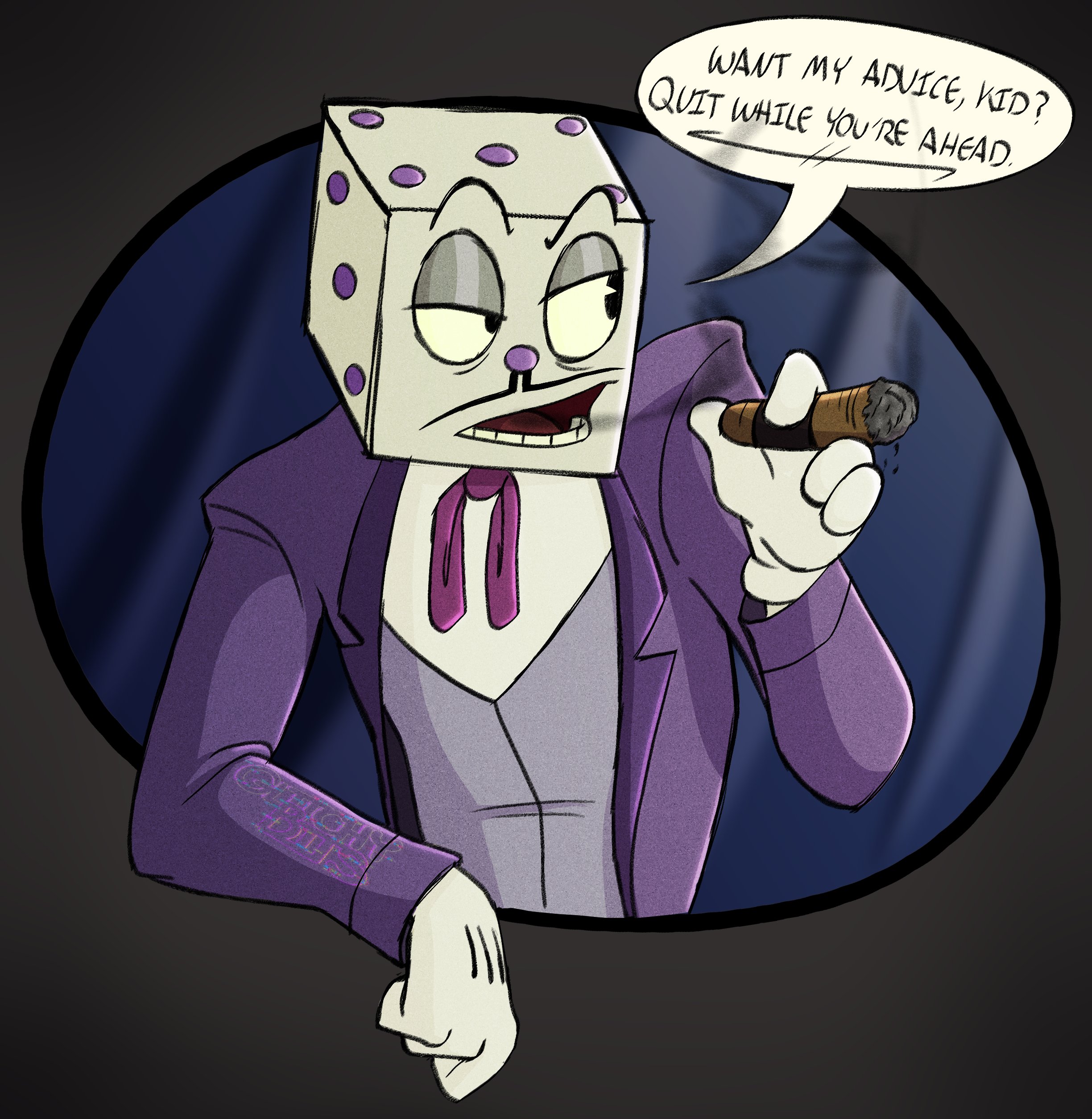 Raf Grassetti on X: King Dice 👑🎲 I've been a fan of Cuphead since it  came out and now that I'm experiencing the game with my son I'm adding a  few characters