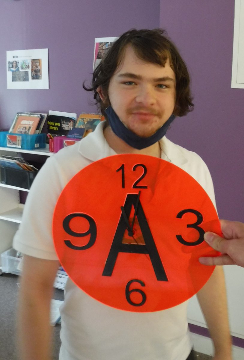 Rocking Around The Clock!
Making time to design and build a clock during lunchtime DT club to make each second count, Alfie put his hands together to use the laser cutter to construct a personalised wall clock. We are very proud of your work Alfie!!!
