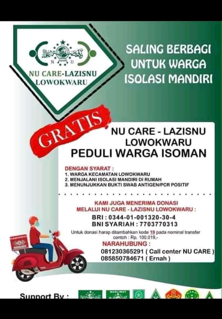 Daftar orang2 baik yang menyediakan makanan bagi yg isoman di malang <a href="/infomalang/">Info Malang</a>
#IsolasiMandiriMalang
