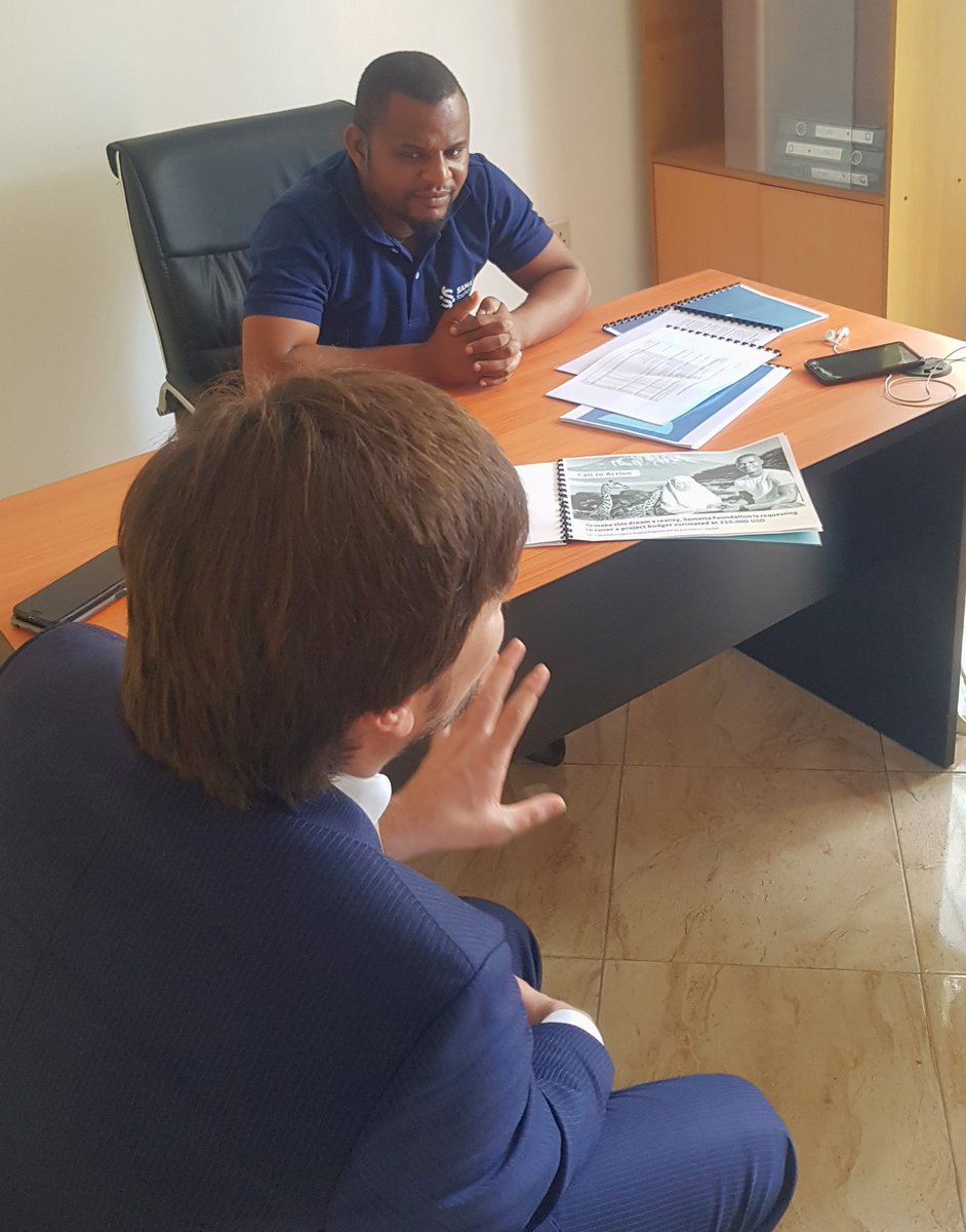 SamattaFound's tweet photo. We thank you, Honourable Dr. @mgulluoglu for visiting our new office in Kigamboni District. Samatta Foundation is determined to push forward our new "Haina Kufeli Initiative" for stakeholders to chip in. Thank you for your insights of the project
@TCDARSSELAMBE  
@Samagoal_77 https://t.co/GDapotnH3n