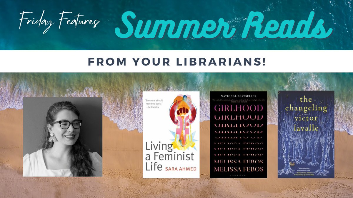 Each week this summer our #FridayFeatures will highlight one of your librarians and some of their summer reading recommendations! Your F&amp;M librarian for this week is Anna Boutin-Cooper. Learn more about Anna and any of these titles here: library.fandm.edu/fridayfeatures